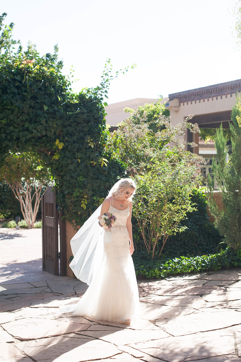Perfect Wedding Guide New Mexico Albuquerque Santa Fe planning design inspo inspiration photography local marriage love engagement ceremony wedding gown outdoor natural light portrait bride couple veil sunshine