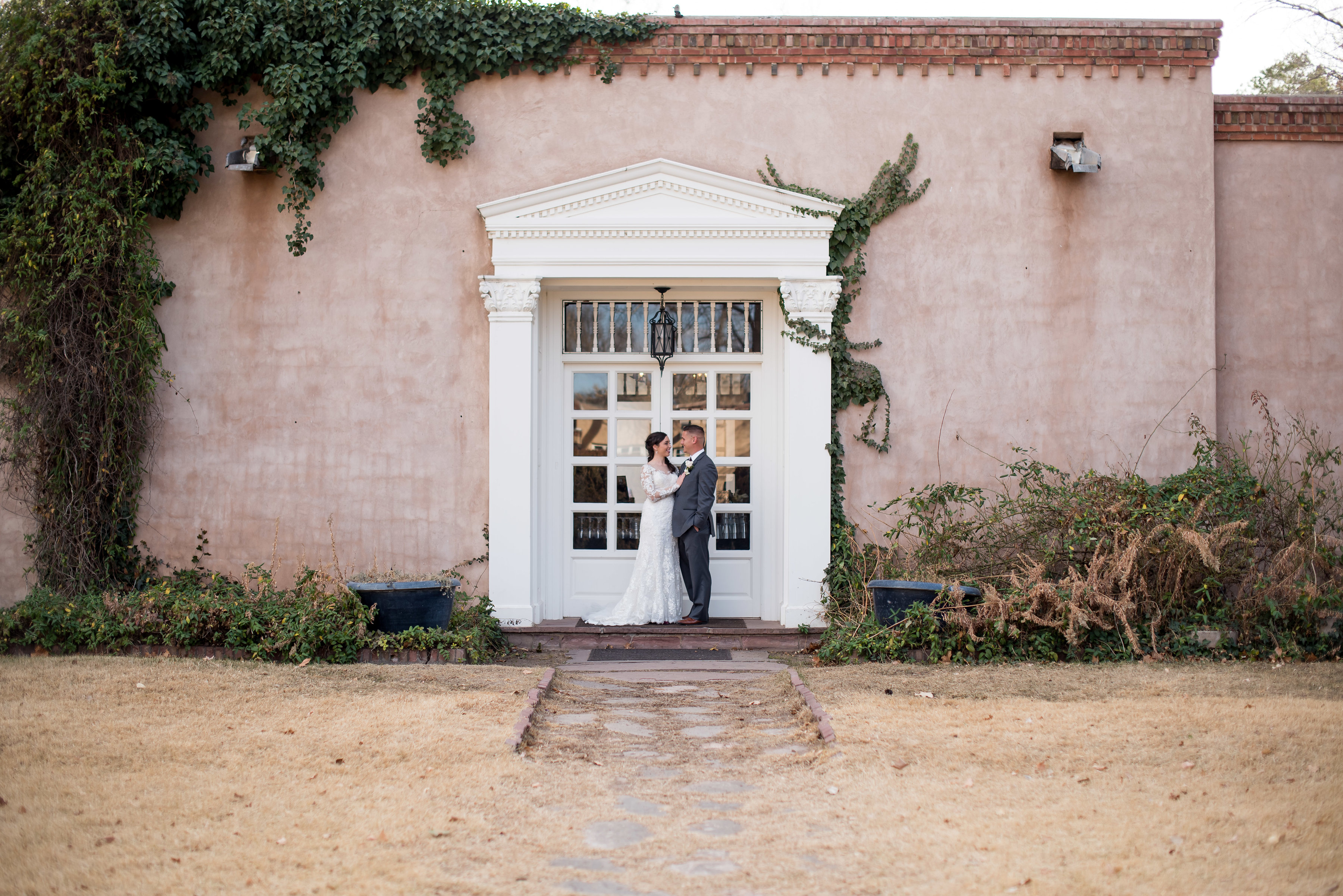 wedding planning design decor inspo real local New Mexico Perfect Wedding Guide outdoor couple love bride groom natural light ceremony first look romantic professional architecture historical farm
