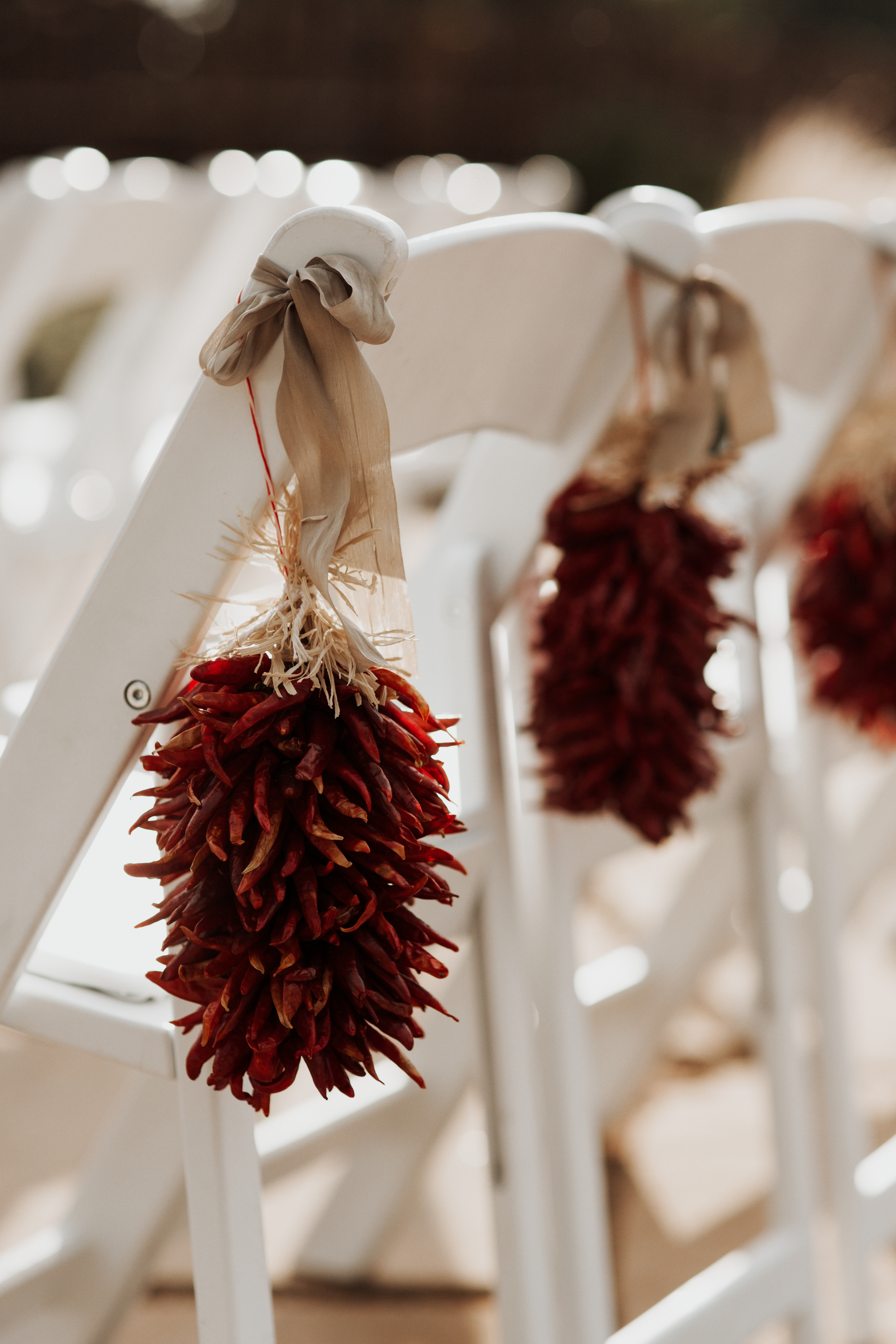 wedding planning decor details New Mexico southwestern chiles ristras  